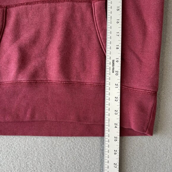 Y2K Hollister Hoodie XS Burgundy Pullover Sweatshirt USA California Embroidered - Picture 7 of 16